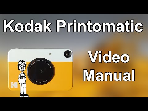 Kodak Printomatic Video Manual: Overview, Operation, How to Take a Photo, Double Exposures