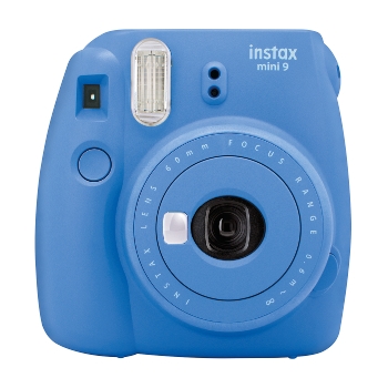 Instax Mini 9 in Cobaltblue Frontview