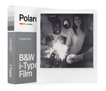 i-type film in black and white